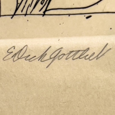 Adolph Gottlieb, David Smith, Dorothy Dehner, Edgar Levy, Lucille Corcos, and Esther Gottlieb - Six Artists Etching