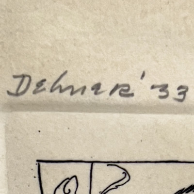 Adolph Gottlieb, David Smith, Dorothy Dehner, Edgar Levy, Lucille Corcos, and Esther Gottlieb - Six Artists Etching