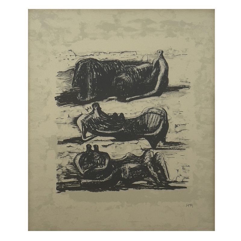 Henry Moore - Three Reclining Figures