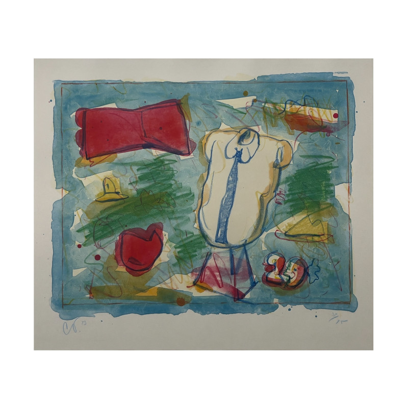 Claes Oldenburg - Store Window: Bow, Hats, Heart, Shirt, 29¢