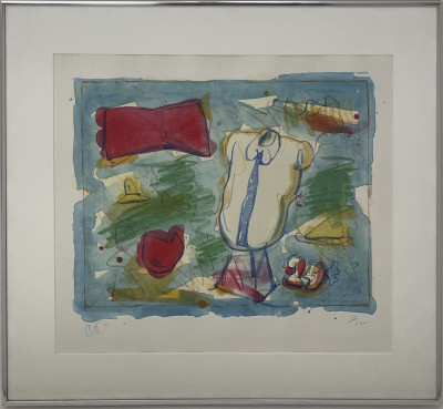 Claes Oldenburg - Store Window: Bow, Hats, Heart, Shirt, 29¢