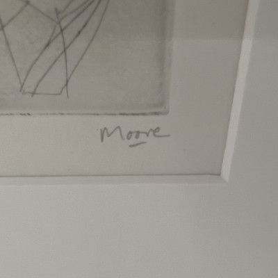 Henry Moore - Two Seated Figures