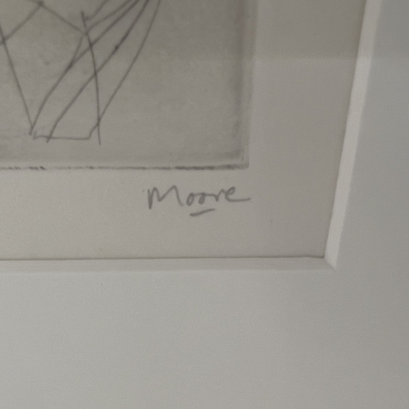 Henry Moore - Two Seated Figures