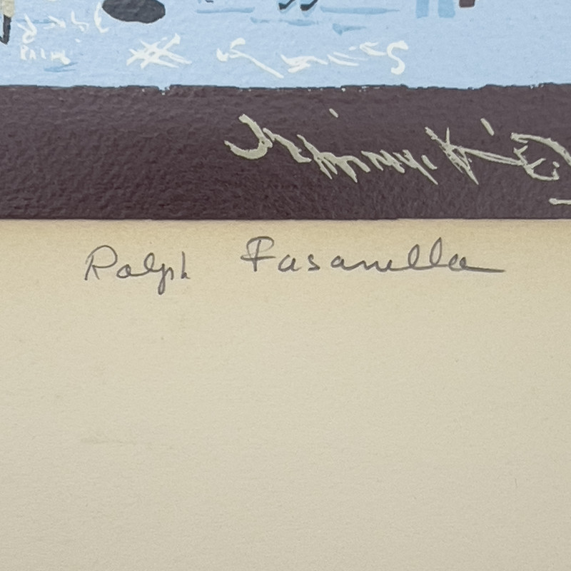 Ralph Fasanella - Family Supper