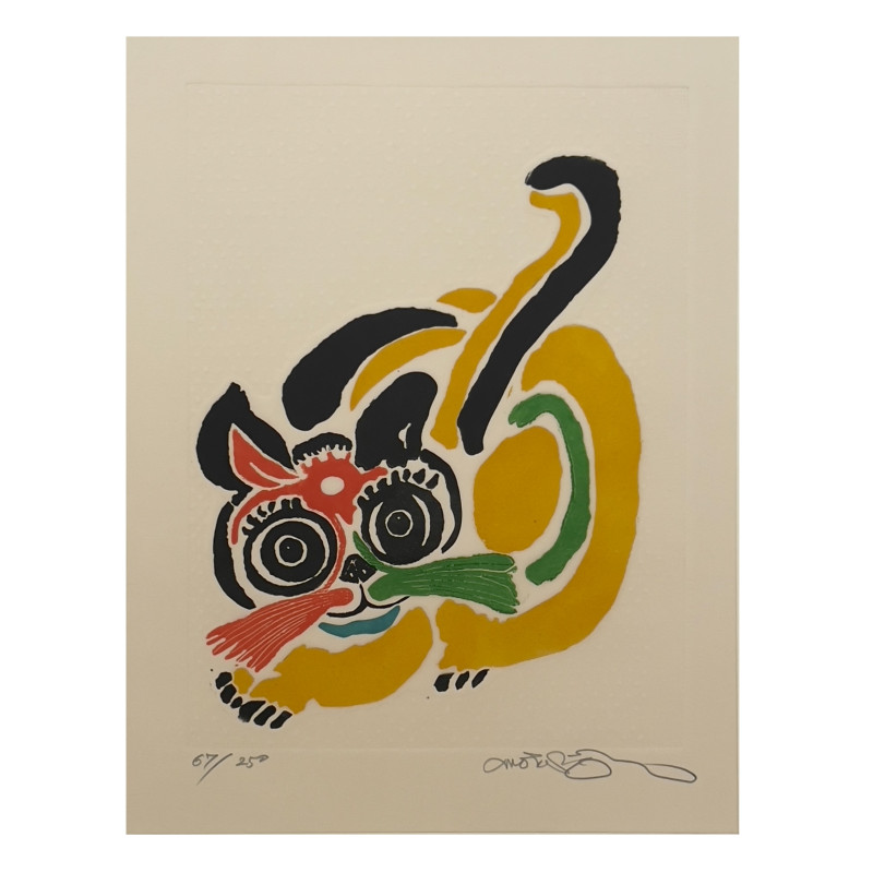 Oi Motoi - White Spot Cat