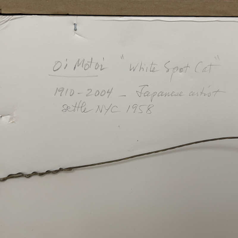 Oi Motoi - White Spot Cat