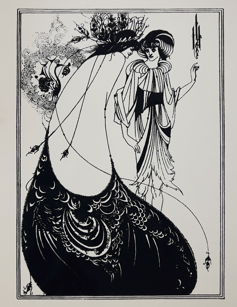 Aubrey Beardsley - Salome by Oscar Wilde Folio, 4 prints