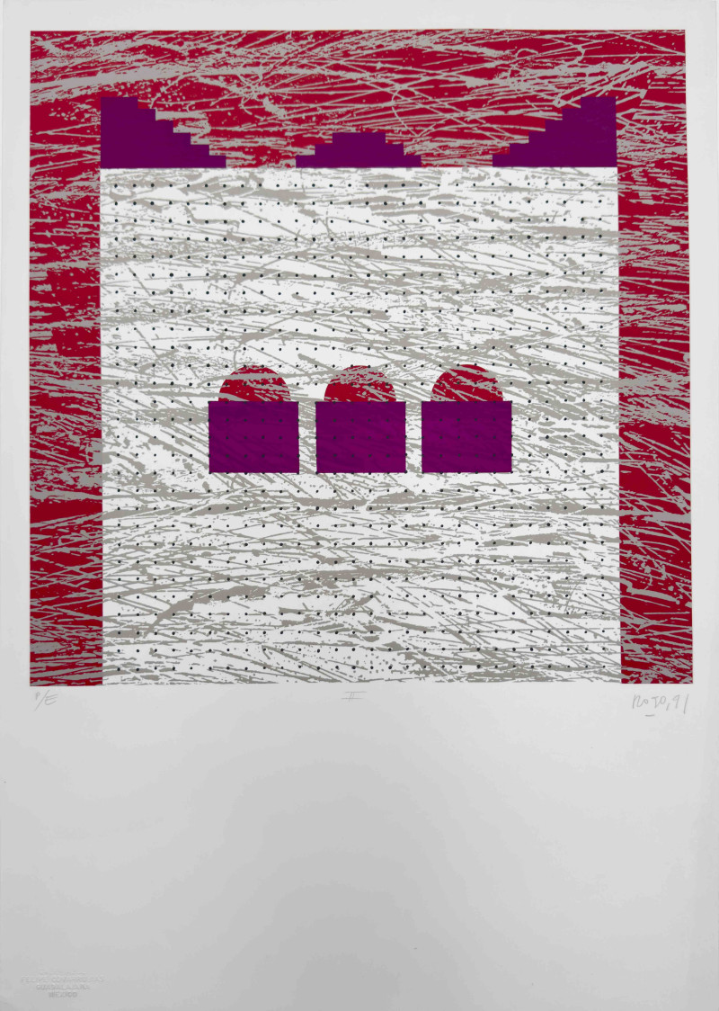 Vicente Rojo - Scenarios for Luis Barragán no. 1