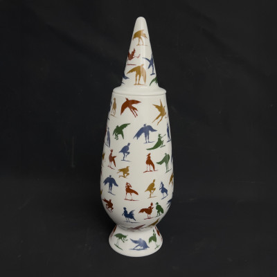 Alessandro Mendini and Milton Glaser 100% Lidded Vase