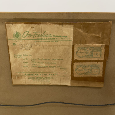 Vintage Magic Rust Eraser Counter Display