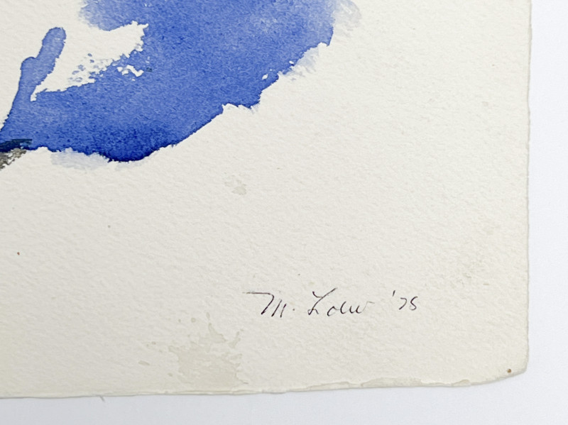 Michael Loew - Untitled (Abstract in Yellow, Red, Pink, and Blue)