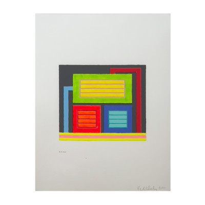 Image for Lot Peter Halley - Untitled (6.15.10.2)