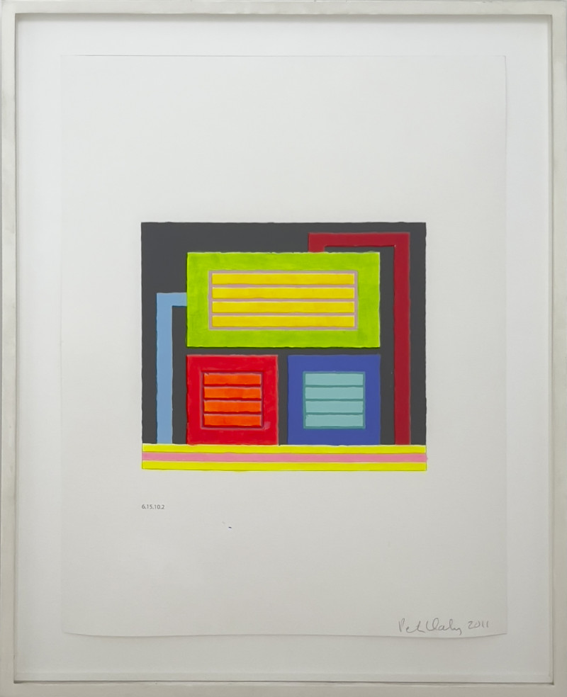 Peter Halley - Untitled (6.15.10.2)