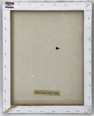 Janet Cooling - Untitled (Cityscape with Fireworks)