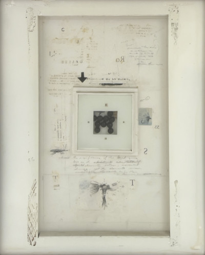 Irwin Fleminger - 2 Collages from the Bead Games Series