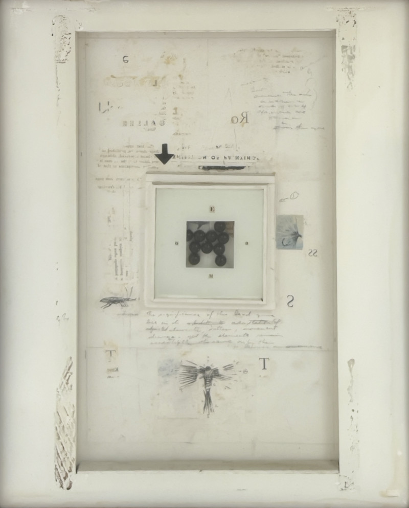 Irwin Fleminger - 2 Collages from the Bead Games Series