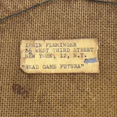 Irwin Fleminger - 2 Collages from the Bead Games Series