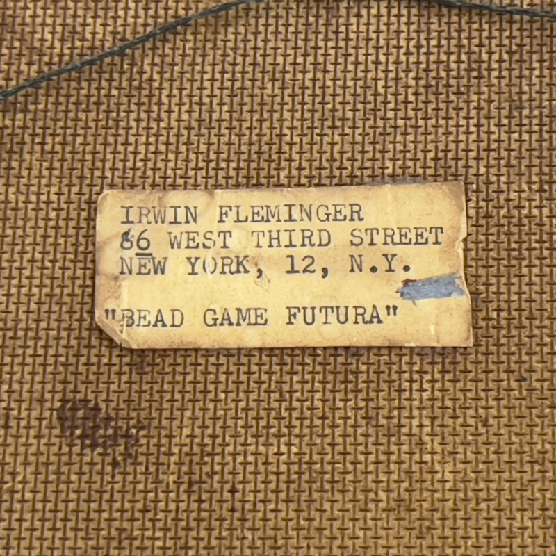 Irwin Fleminger - 2 Collages from the Bead Games Series