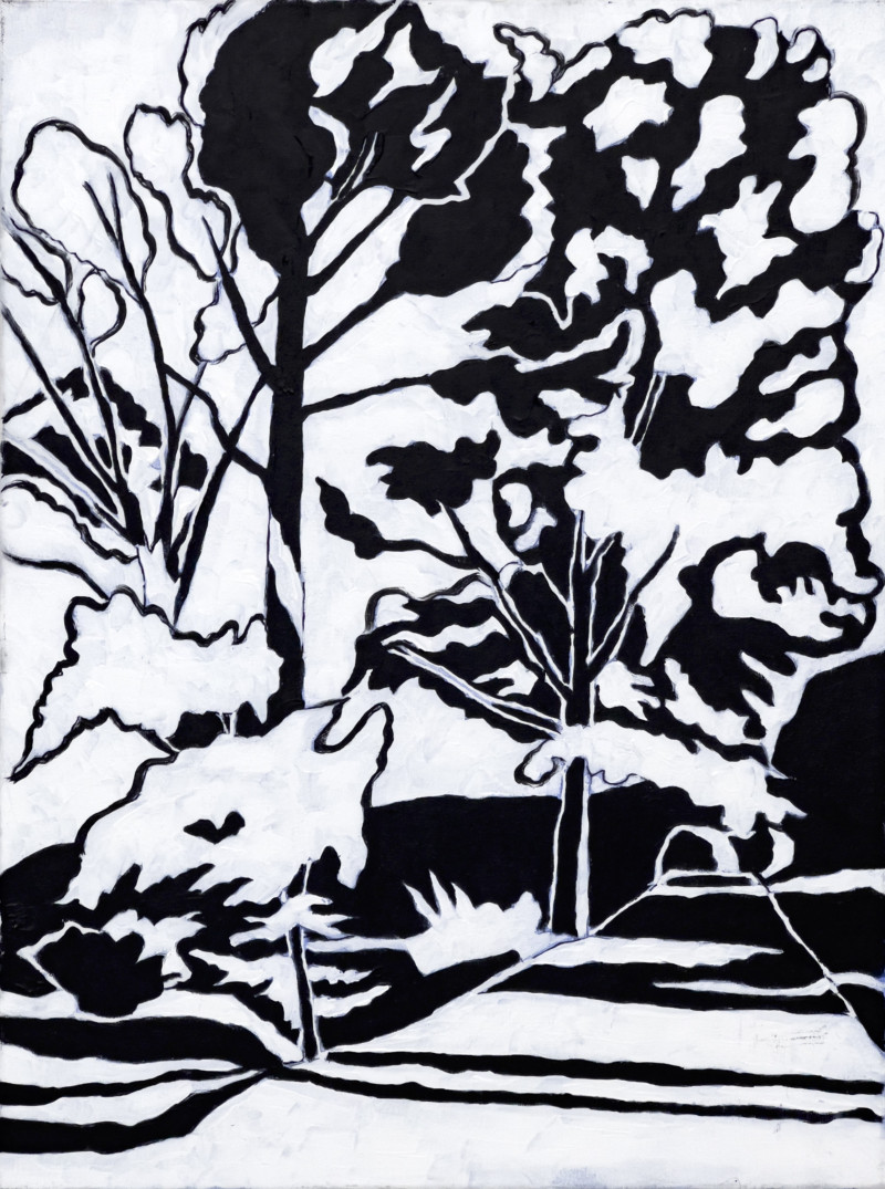 Janet Cooling - Untitled (Black &amp; White Forest)