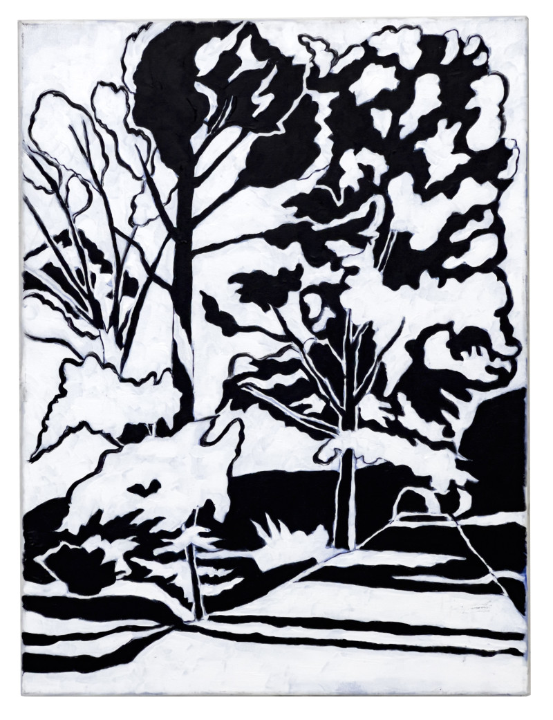 Janet Cooling - Untitled (Black &amp; White Forest)