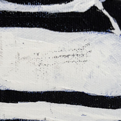 Janet Cooling - Untitled (Black &amp; White Forest)