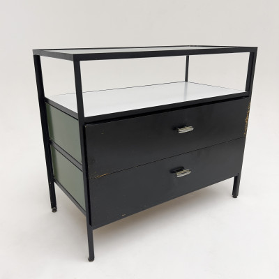 Image for Lot George Nelson - Steel Frame Cabinet for Herman Miller
