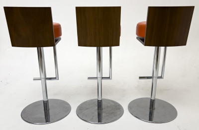 Poltrona Frau - Le Spighe Bar Stools, Group of 3