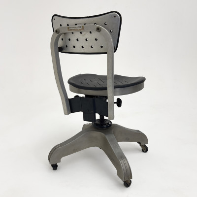 Gio Ponti - Model 1938 Swivel Chair by Kardex for Montecatini