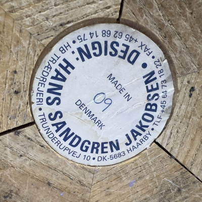 Hans Sandgren Jakobsen - Round Rocking Stool