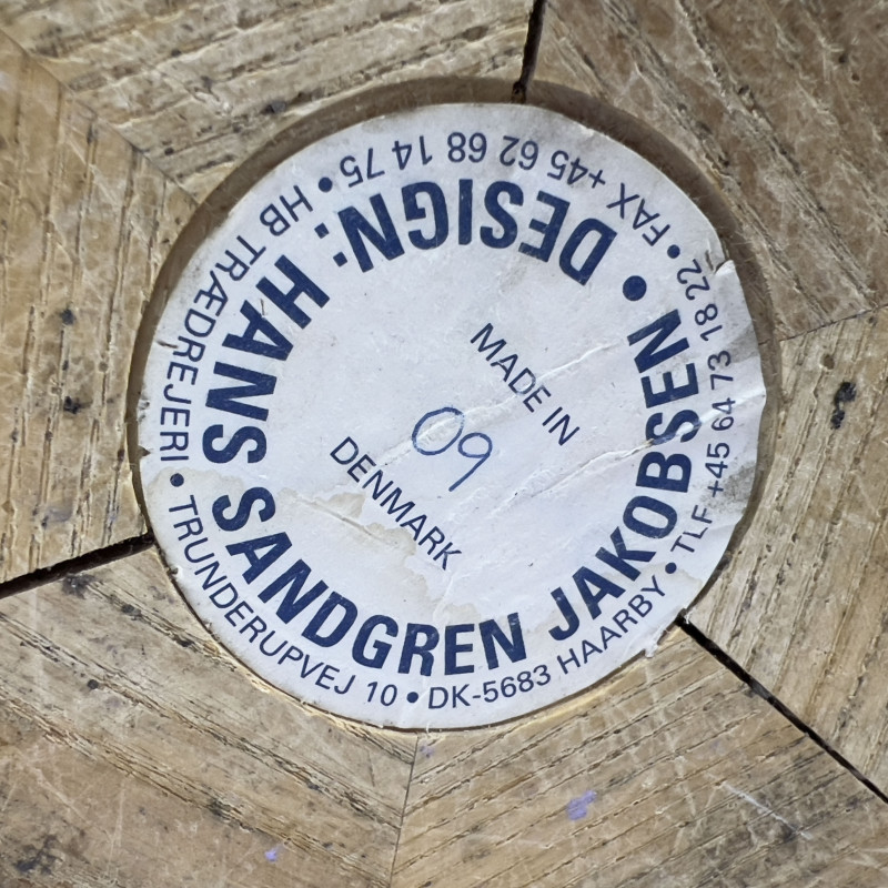 Hans Sandgren Jakobsen - Round Rocking Stool