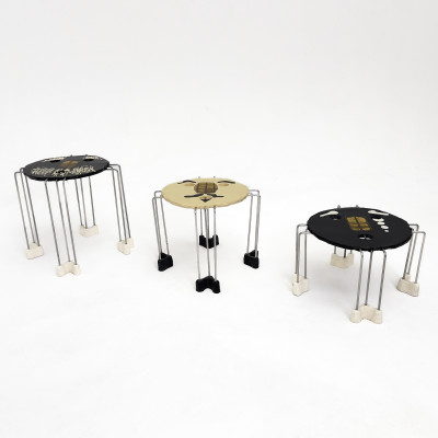 Image for Lot Gaetano Pesce - Triple Play Nesting Tables, Set of 3
