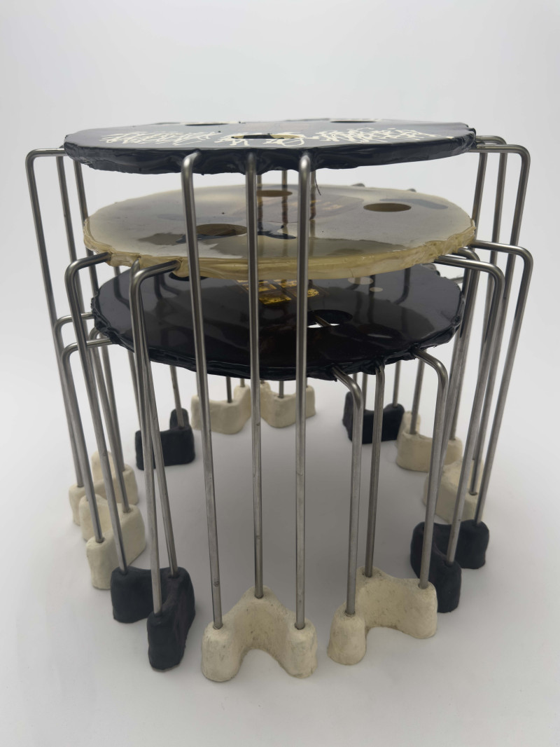 Gaetano Pesce - Triple Play Nesting Tables, Set of 3