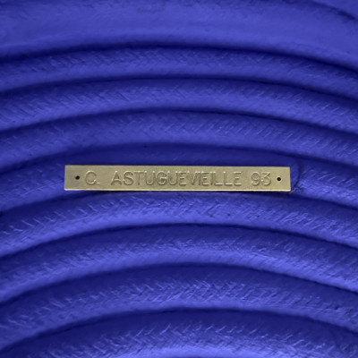 Christian Astuguevieille - Ultra Marine Blue Afribaton Chair