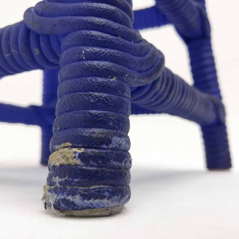 Christian Astuguevieille - Ultra Marine Blue Afribaton Chair