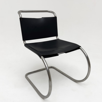 Ludwig Mies van der Rohe - MR Cantilver Dining Sidechairs for Knoll, Group of 4