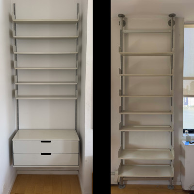 Image for Lot Dieter Rams - Shelving System for Vitsoe (2 Bays)