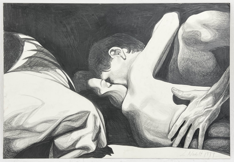 Lowell Nesbitt - Untitled (Couple)