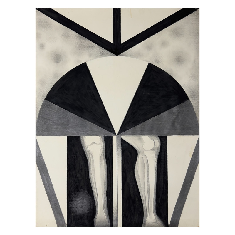 Lowell Nesbitt - Mr N Standing