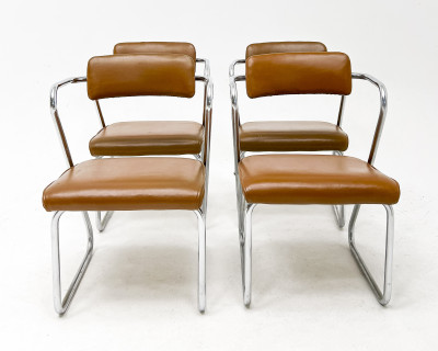 Gilbert Rohde - Z Chairs, Group of 4