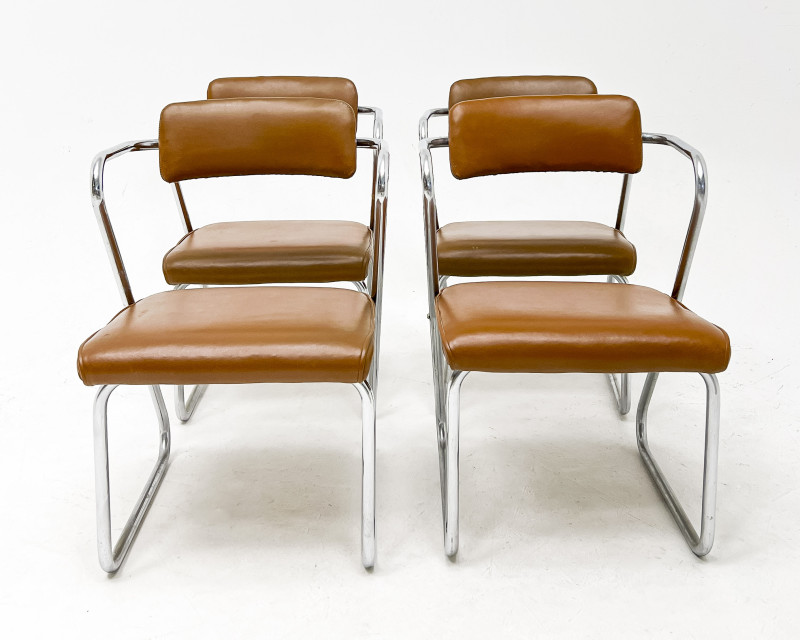 Gilbert Rohde - Z Chairs, Group of 4