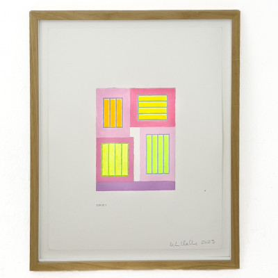 Peter Halley - Untitled (3.29.22.1)