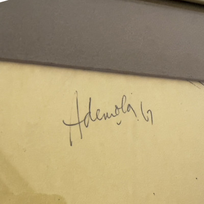 Ademola Olugebefola - Untitled (Faces)