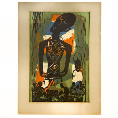 Image for Lot Solomon Irein Wangboje - The Sorrows of Death (Homage to a Departed Oba)