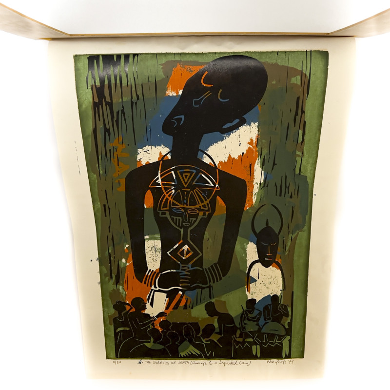 Solomon Irein Wangboje - The Sorrows of Death (Homage to a Departed Oba)