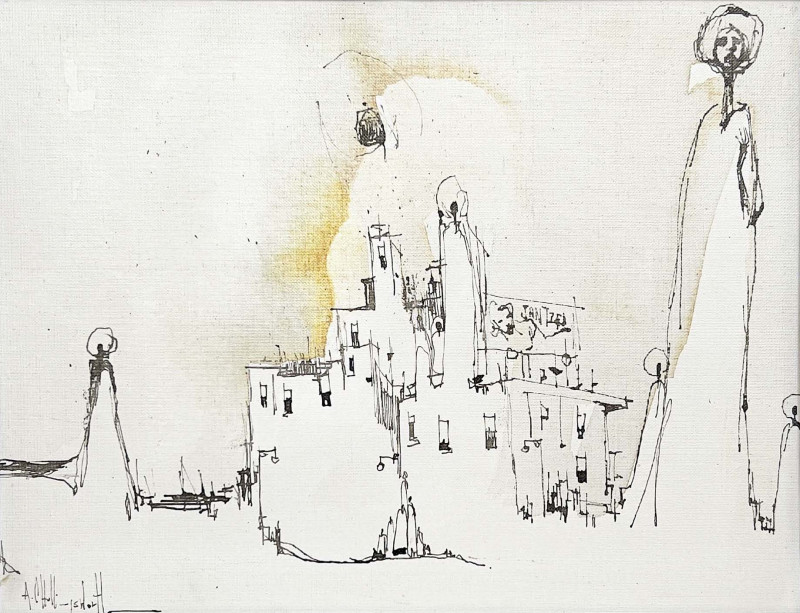 Alvin Carl Hollingsworth - Woman in the City Verde