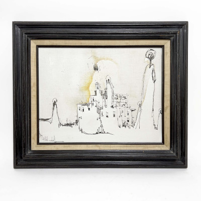 Alvin Carl Hollingsworth - Woman in the City Verde