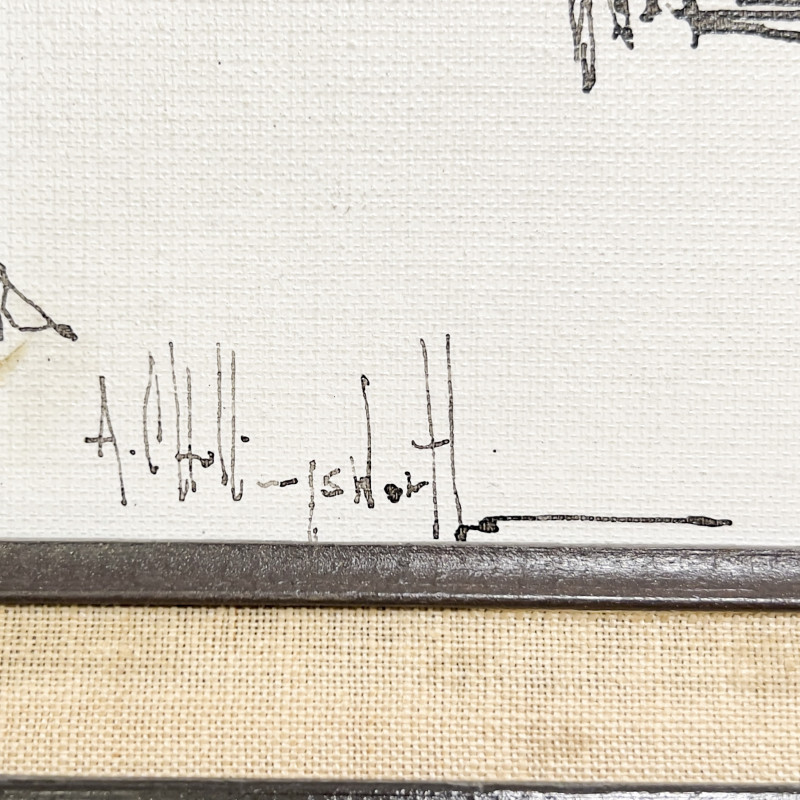 Alvin Carl Hollingsworth - Woman in the City Verde