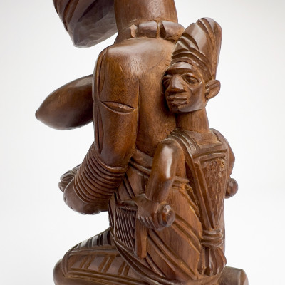 Lamidi Fakeye - Kneeling Woman