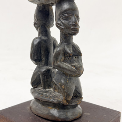 Yoruba, Nigeria Figural House Post