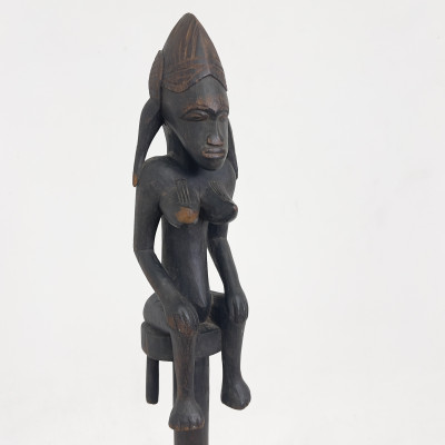 Senufo Poro Society Figural Staff